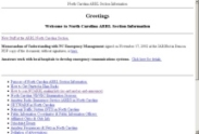 Screen Shot of ARRL Web V1
